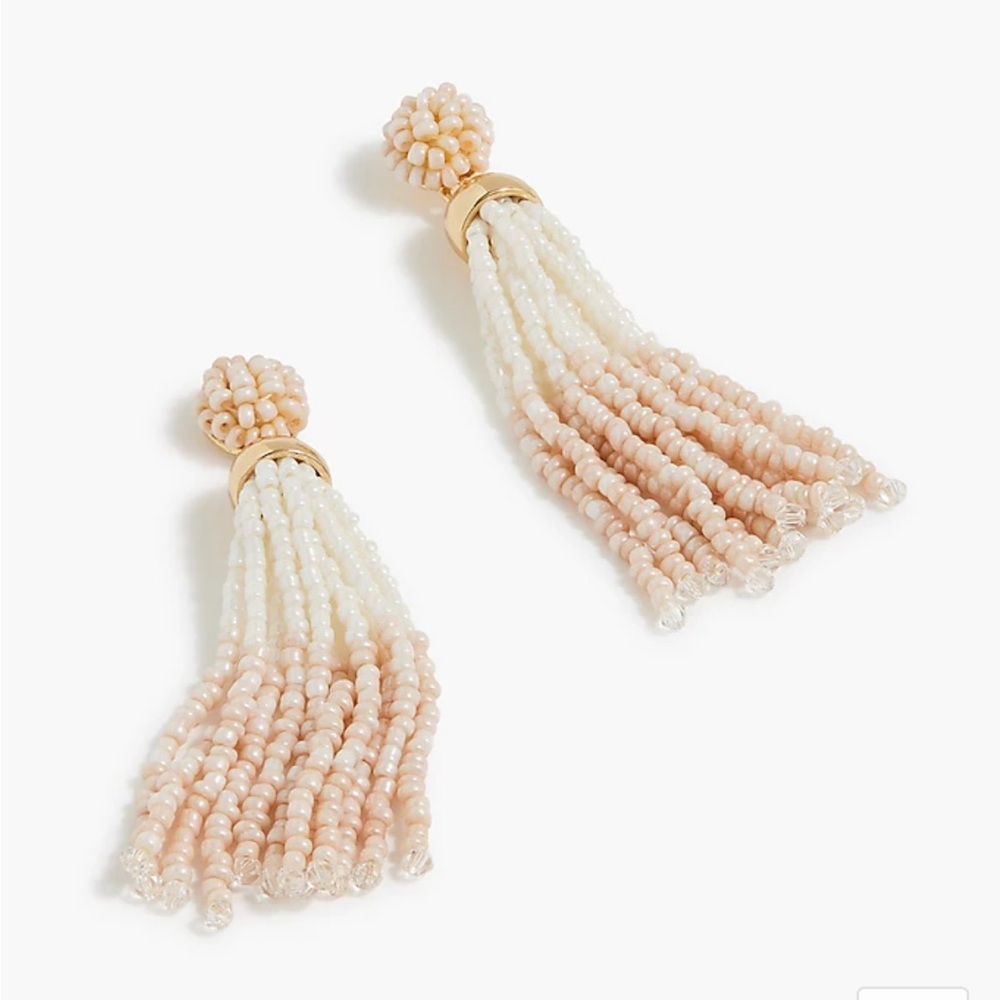 J. Crew Factory | NWT Beaded Tassel Earrings